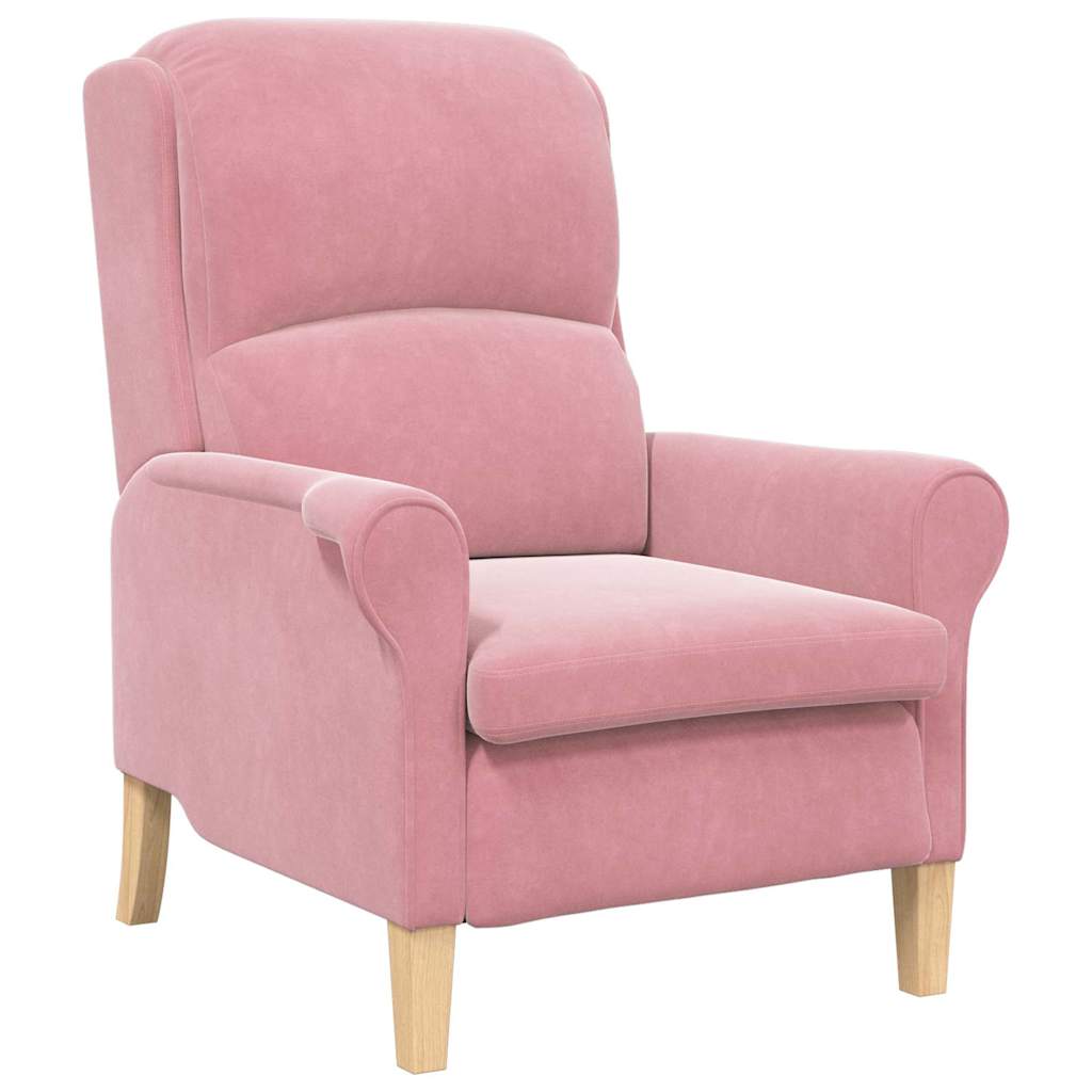 fauteuil Rose 76 x 94 x 102 cm Velours