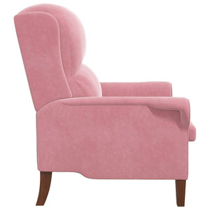 fauteuil Rose 76 x 94 x 102 cm Velours