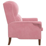 fauteuil Rose 76 x 94 x 102 cm Velours