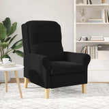 fauteuil Noir 76 x 94 x 102 cm Velours