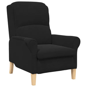 fauteuil Noir 76 x 94 x 102 cm Velours