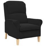 fauteuil Noir 76 x 94 x 102 cm Velours