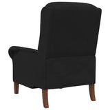 fauteuil Noir 76 x 94 x 102 cm Velours
