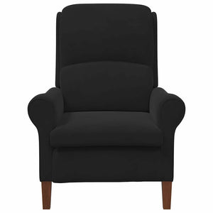 fauteuil Noir 76 x 94 x 102 cm Velours