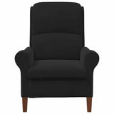 fauteuil Noir 76 x 94 x 102 cm Velours