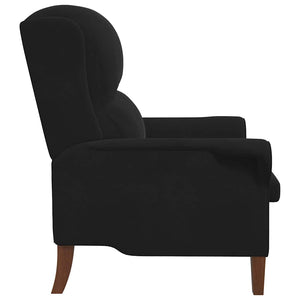 fauteuil Noir 76 x 94 x 102 cm Velours