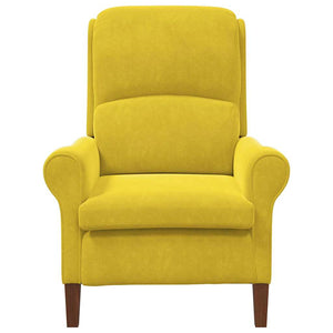 fauteuil Jaune 76 x 94 x 102 cm Velours