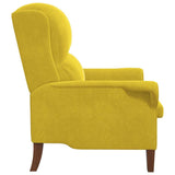 fauteuil Jaune 76 x 94 x 102 cm Velours