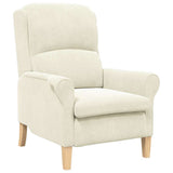 fauteuil Crème 76 x 94 x 102 cm Velours