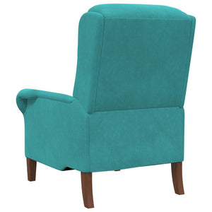 fauteuil Turquoise 76 x 94 x 102 cm Velours