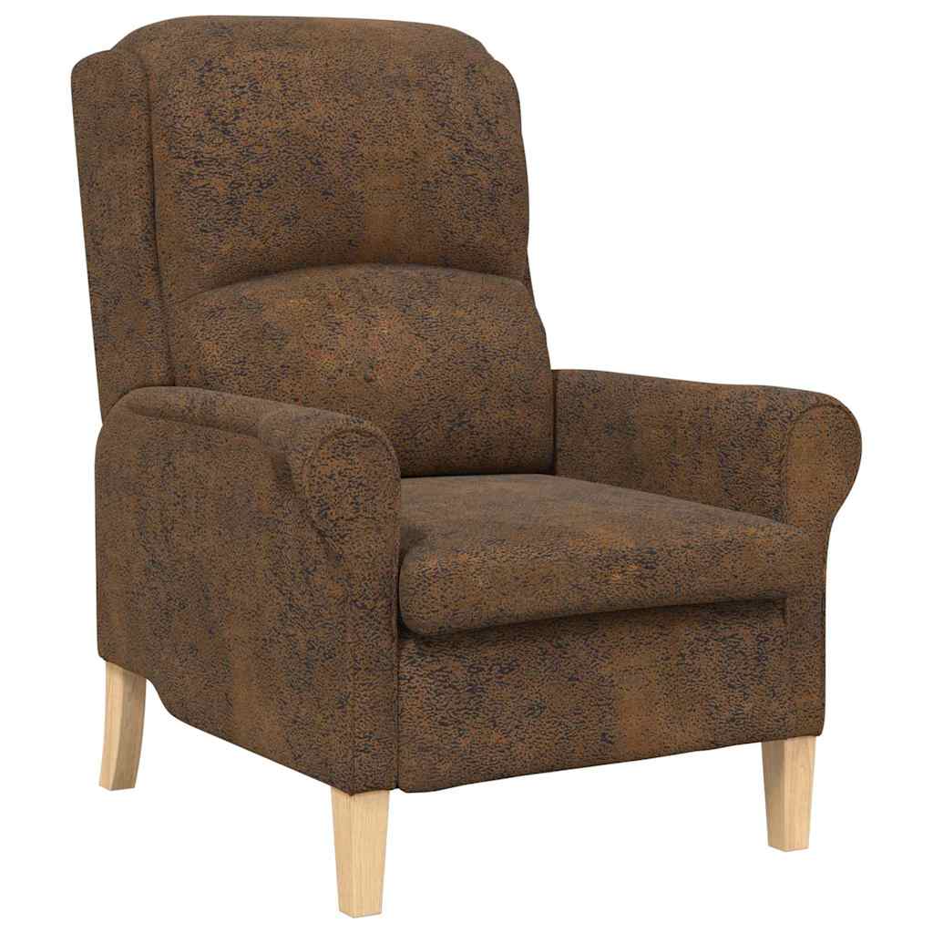 fauteuil Marron 76 x 94 x 102 cm Faux cuir