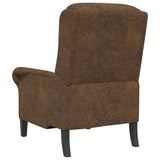 fauteuil Marron 76 x 94 x 102 cm Faux cuir