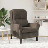 fauteuil Gris foncé 76 x 94 x 102 cm Faux cuir