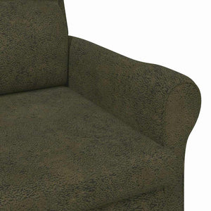 fauteuil Vert armée 76 x 94 x 102 cm Faux cuir