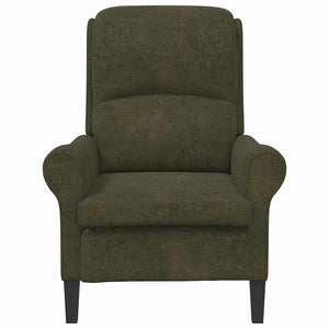 fauteuil Vert armée 76 x 94 x 102 cm Faux cuir