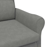 fauteuil Gris foncé 76 x 94 x 102 cm Microfibre