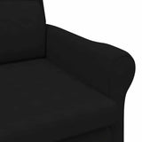 fauteuil Noir 76 x 94 x 102 cm Microfibre