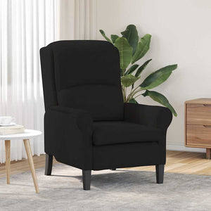fauteuil Noir 76 x 94 x 102 cm Microfibre