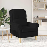 fauteuil Noir 76 x 94 x 102 cm Microfibre