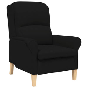 fauteuil Noir 76 x 94 x 102 cm Microfibre