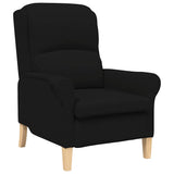 fauteuil Noir 76 x 94 x 102 cm Microfibre