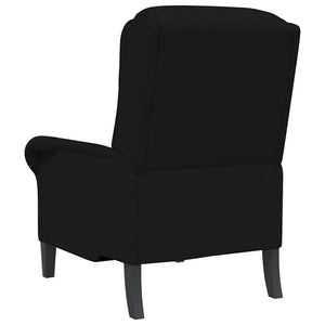 fauteuil Noir 76 x 94 x 102 cm Microfibre