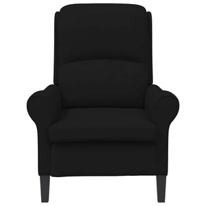 fauteuil Noir 76 x 94 x 102 cm Microfibre