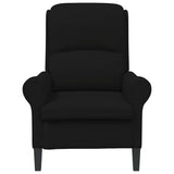 fauteuil Noir 76 x 94 x 102 cm Microfibre
