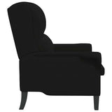 fauteuil Noir 76 x 94 x 102 cm Microfibre