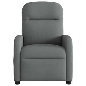 Fauteuil inclinable Gris foncé Tissu