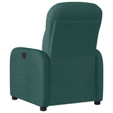 Fauteuil inclinable Vert foncé Tissu