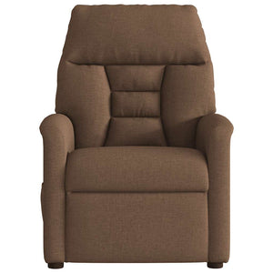 Fauteuil inclinable Marron Tissu