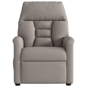 Fauteuil inclinable Taupe Tissu