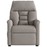 Fauteuil inclinable Taupe Tissu