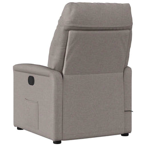Fauteuil inclinable Taupe Tissu