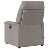 Fauteuil inclinable Taupe Tissu