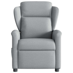 Fauteuil inclinable Gris clair Tissu