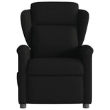 Fauteuil inclinable Noir Tissu