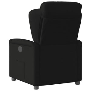 Fauteuil inclinable Noir Tissu