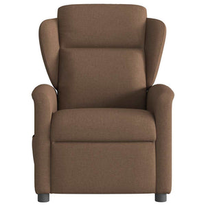 Fauteuil inclinable Marron Tissu