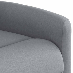 Fauteuil inclinable Gris clair Tissu