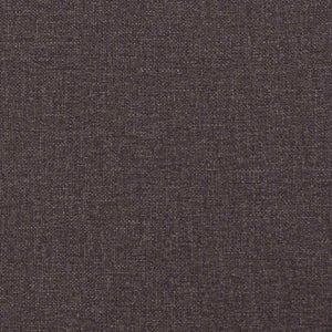 Fauteuil inclinable Marron foncé Tissu