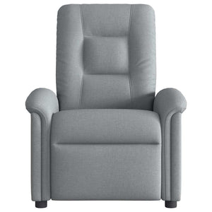 Fauteuil inclinable Gris clair Tissu