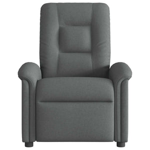 Fauteuil inclinable Gris foncé Tissu