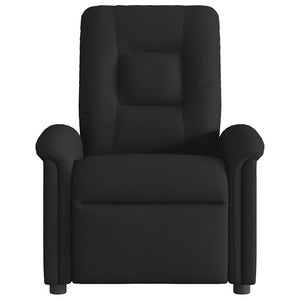 Fauteuil inclinable Noir Tissu