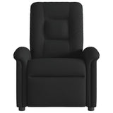 Fauteuil inclinable Noir Tissu