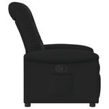 Fauteuil inclinable Noir Tissu