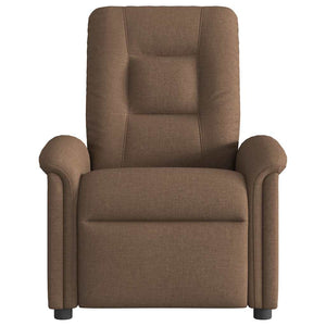 Fauteuil inclinable Marron Tissu