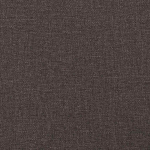 Fauteuil inclinable Marron foncé Tissu