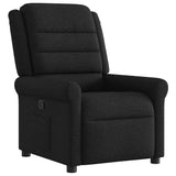 Fauteuil inclinable Noir Tissu